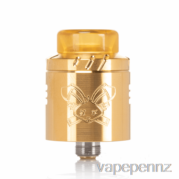 Hellvape DEAD RABBIT Solo 22mm RDA Gold VAPE NZ